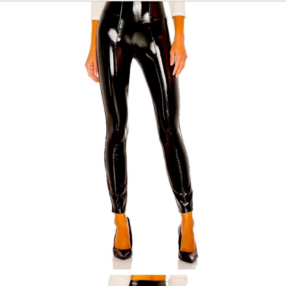 Faux shiny leathers Spanx